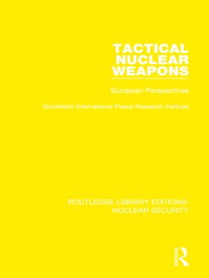 cover image of Tactical Nuclear Weapons